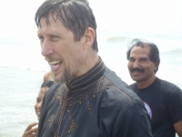 Baptisms at Karachi Beach, September 2008